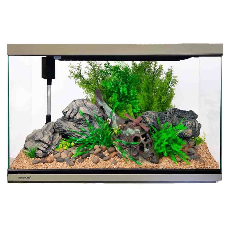 Aqua One Lifestyle Classic 125 Aquarium – Satin Grey (Tank Only)**