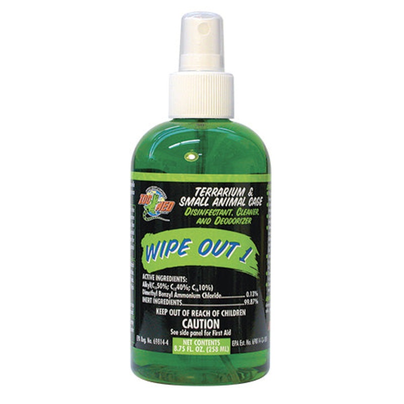 Zoo Med Wipe Out 1 – Terrarium Disinfectant & Cleaner