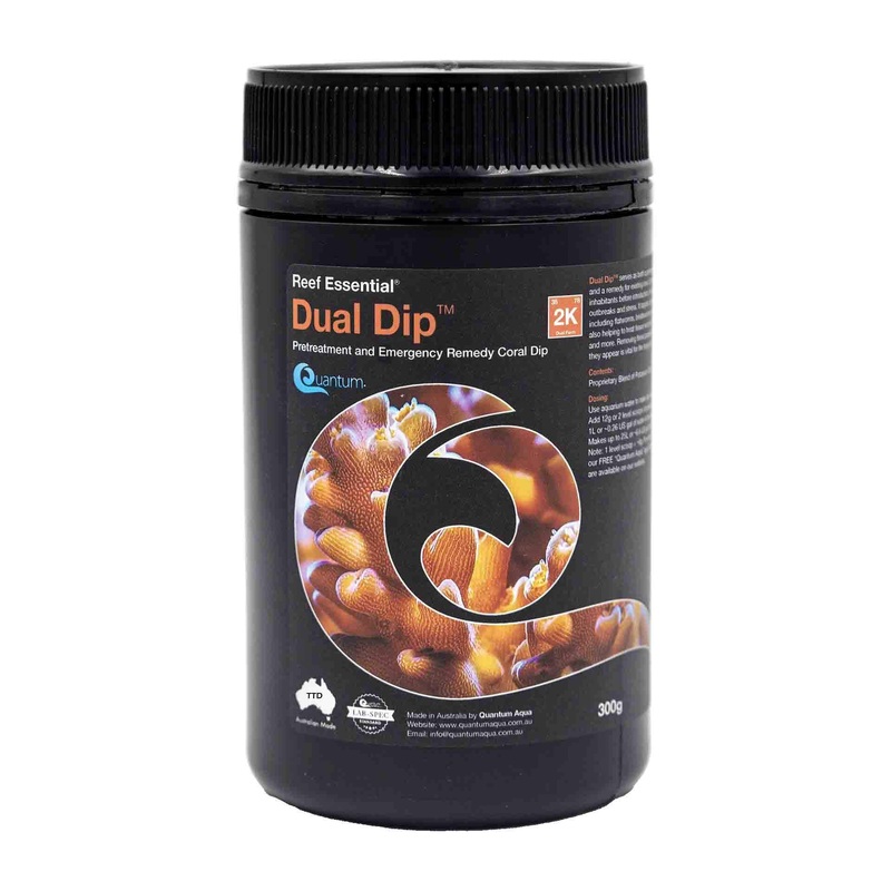 Quantum Reef Essential Dual Dip 300g – Pre-treatment and Emergency Coral Dip