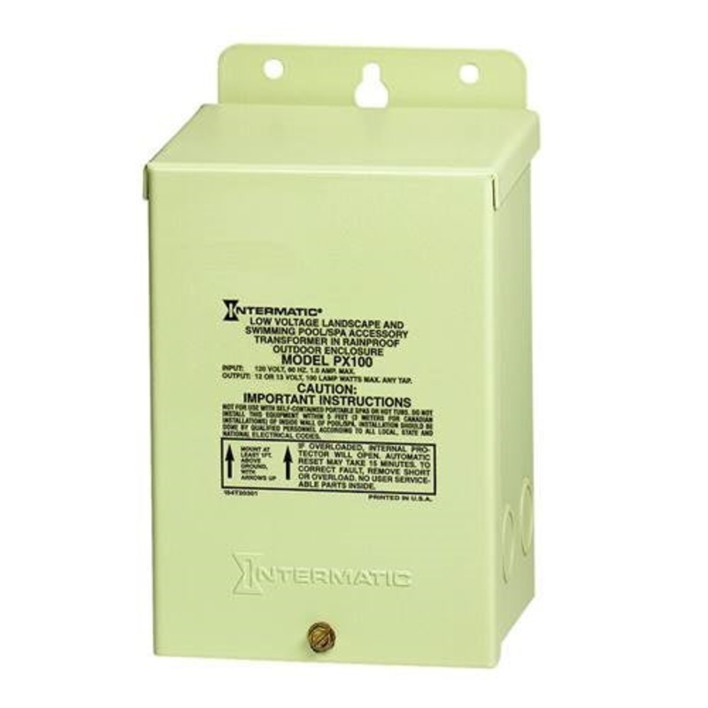 INTERMATIC 100 W SAFETY TRANSFORMER- PX100