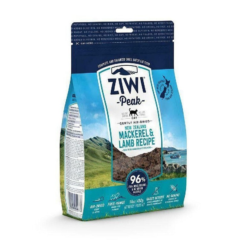 Ziwi Peak Cat Food Air Dried Mackerel & Lamb 1kg