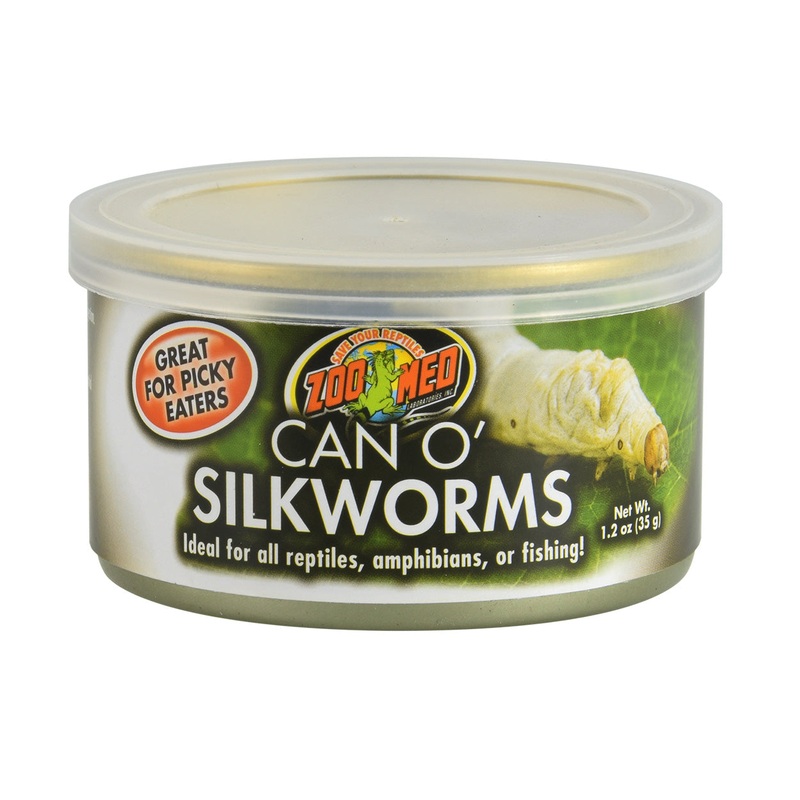 Zoo Med Can O’ Silkworms 1.2 oz