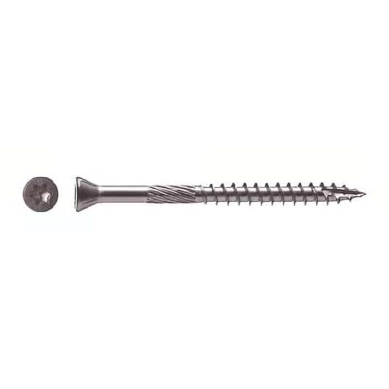 Big Timber No. 9 Sizes X 3 in. L Star Stainless Steel Fine Wood Screws 466 pk (#5STH93)