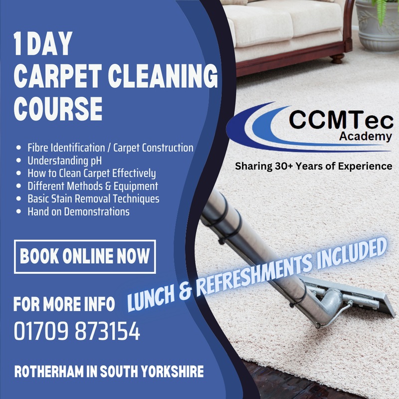 1 Day Carpet Cleaning Training Course 06/11/25