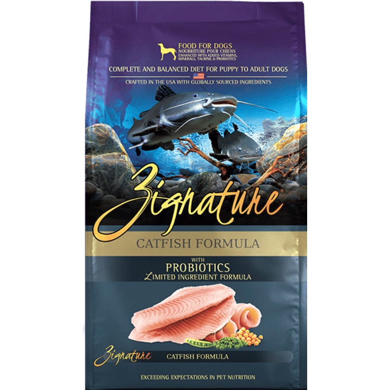 Zignature Limited Ingredient Catfish Formula Dry Dog Food