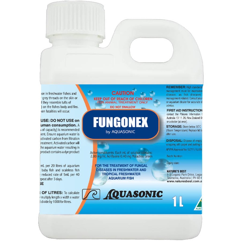 Aquasonic Fungonex 1 litre Fungal Treatment – Australian Made