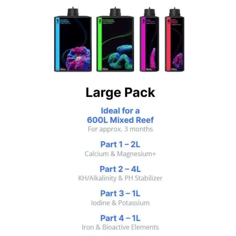 Red Sea Complete Reef Care 4pack – 600ltr