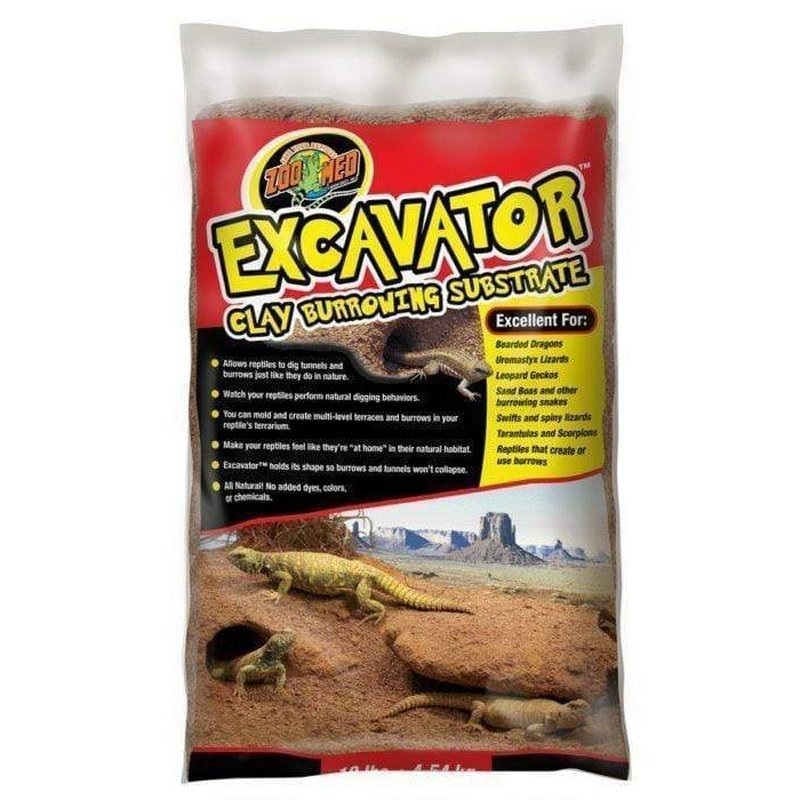 Zoo Med Excavator Clay Burrowing Substrate 9kg Bag