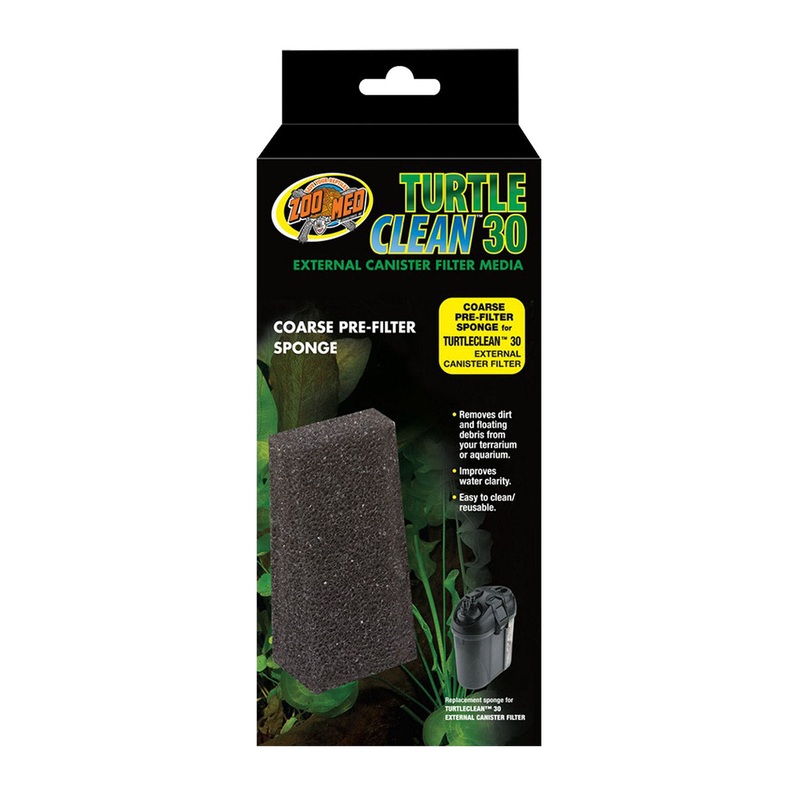Zoo Med Turtle Clean 30 (511) Coarse Pre-Filter Sponge