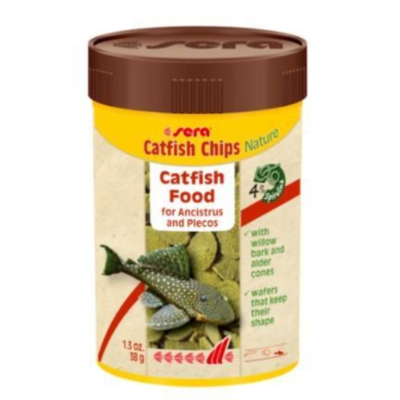 Sera Catfish Chips Nature – Ancistrus & Pleco Wafers