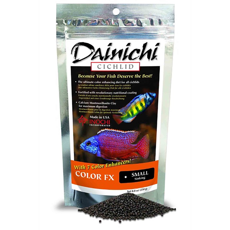 Dainichi Cichlid Colour FX 100g Small Sinking Pellet