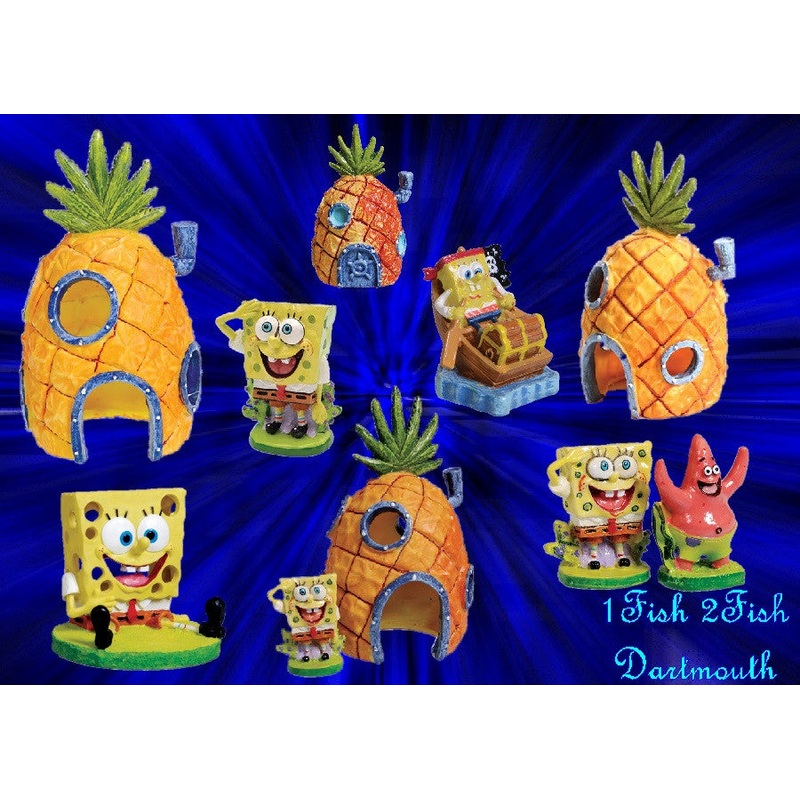 Penn Plax SpongeBob Aquarium Decor