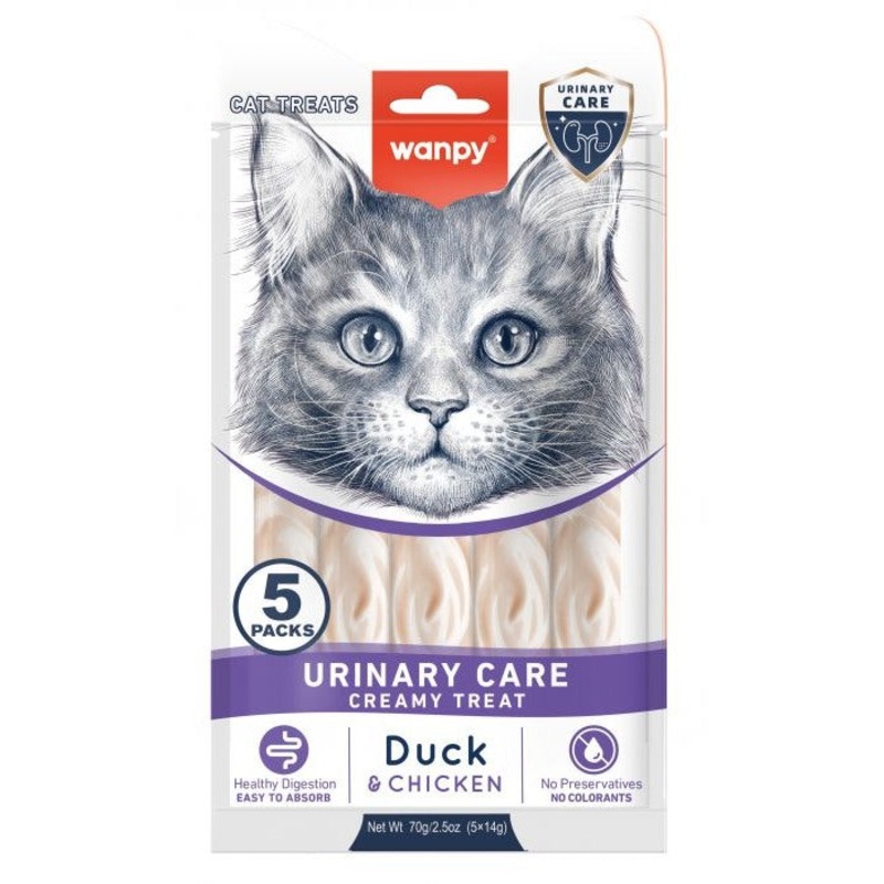 Wanpy Creamy Lickable Urinary Care 70gr