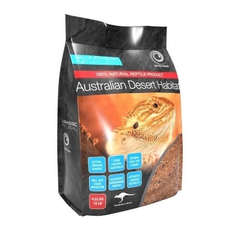 Jurassic Natural Desert Habitat Red Sand 4.5kg