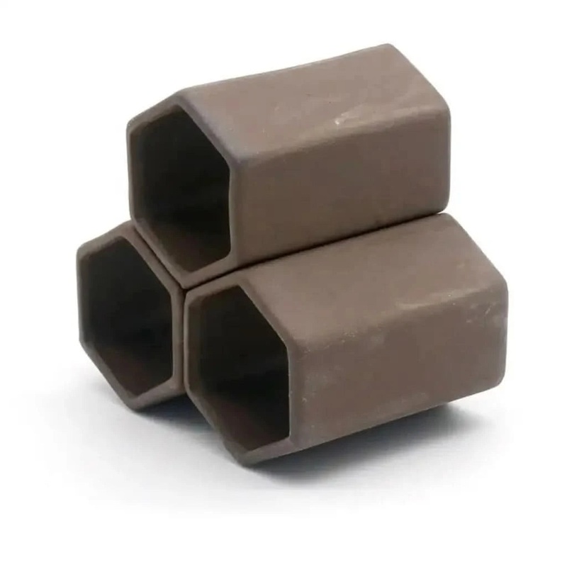 3 Hole Hexagon Shaped Pleco Shrimp Fish Cave – 3 Hole. L(R9)