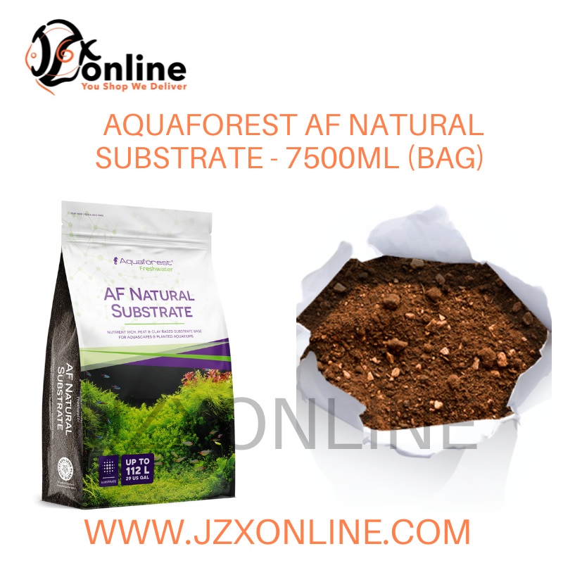AQUAFOREST Natural Substrate – 7500ml (NUTRIENT RICH, PEAT & CLAY BASED SUBSTRATE BASE FOR AQUASCAPES & PLANTED AQUARIUMS.)