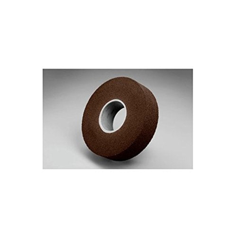 3M Scotch-Brite CS-WR Silicon Carbide Medium Deburring Wheel – Very Coarse Grade – Arbor Attachment – 8 in Diameter – 3 in Center Hole – 4 in Thickness – 15338 [PRICE is per WHEEL]