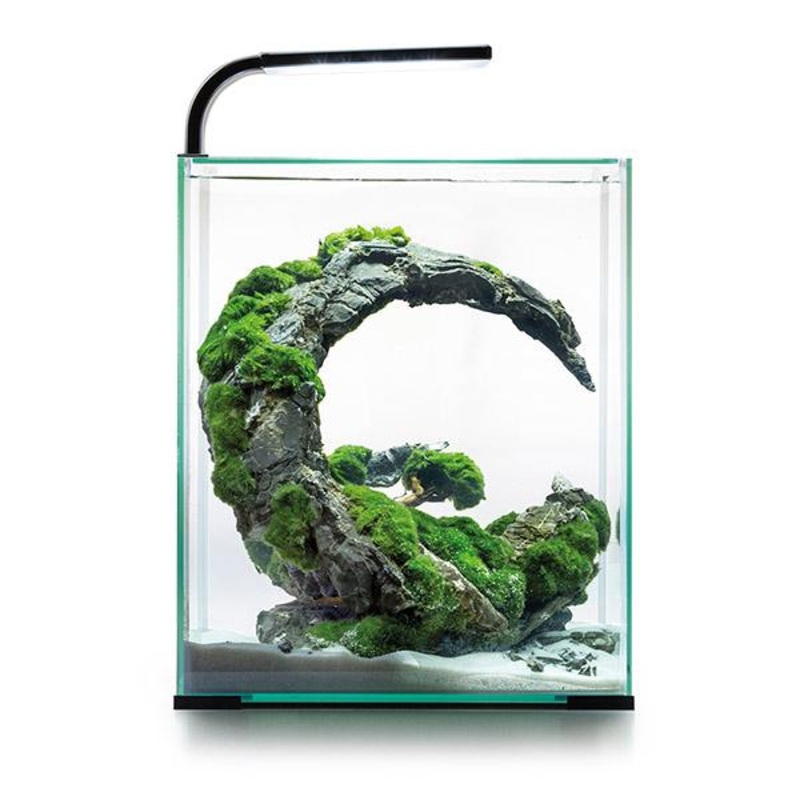 Nano-Aquarium ShrimpSet Smart Day & Night 30 Noir AQUAEL – 30L