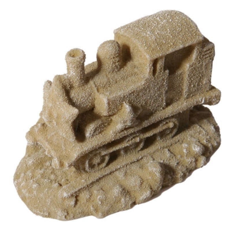 Aqua One Small Sand Train Ornament 9.6 x 6 x 6.5cm