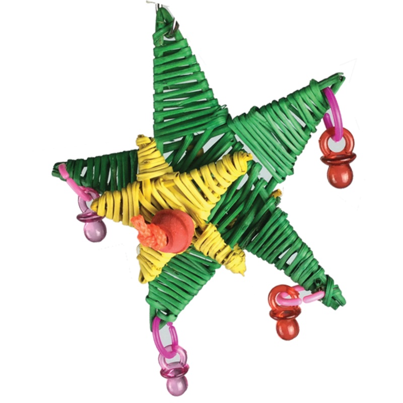 A&E Happy Beaks Star Power Bird Toy