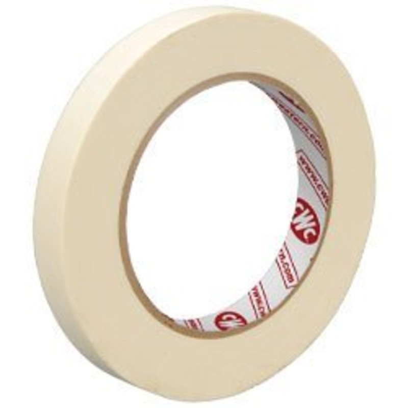 1/2″ x 60 Yard 5.6 Mil Masking Tape (72 Rolls) – MILLER-CWC 055310