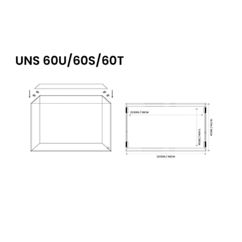 UNS Tank Lid  With Plastic Clips  60U  60S 60T