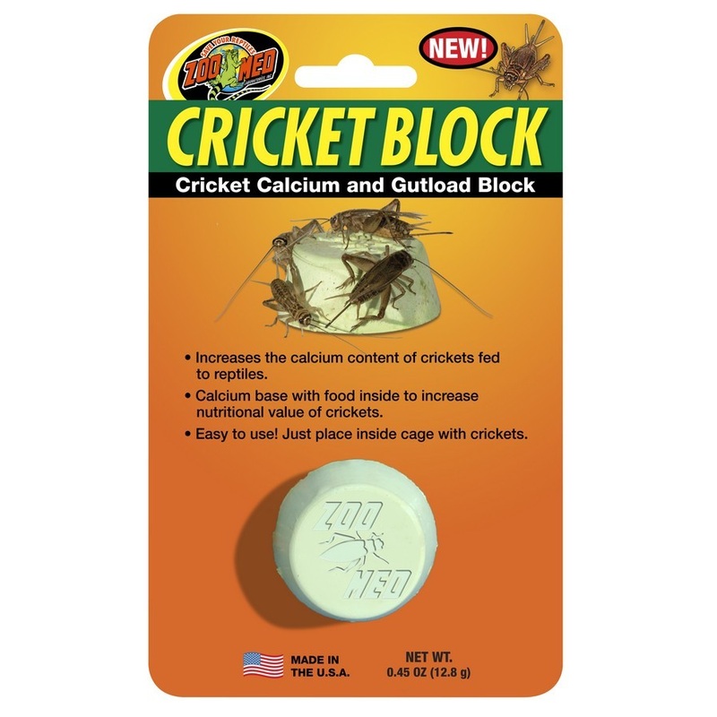 Zoo Med Cricket Calcium and Gutload Block