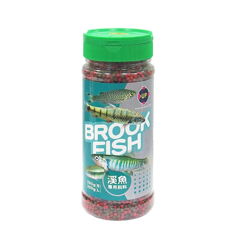 UP AQUA Brook fish food 250g large (E647)