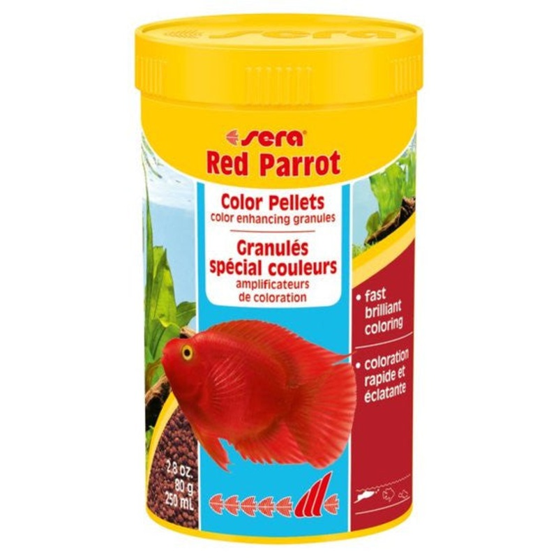 Sera Red Parrot Color Pellets 2.8oz