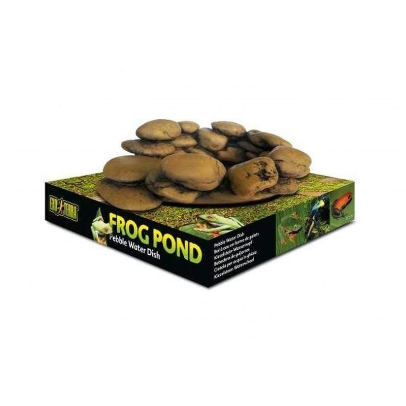 Exo Terra Frog Pond Pebble Water Dish