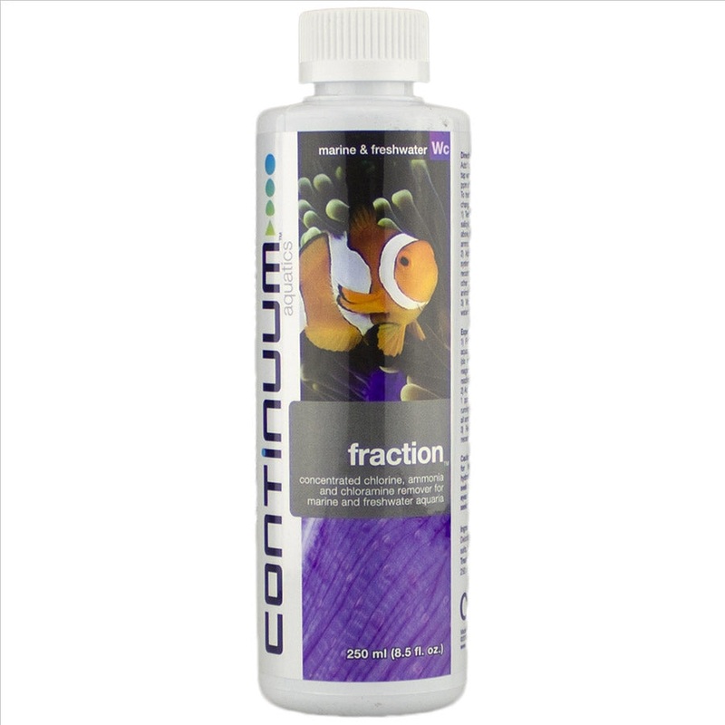 Continuum Aquatics Fraction 250ml – Removes Chlorine