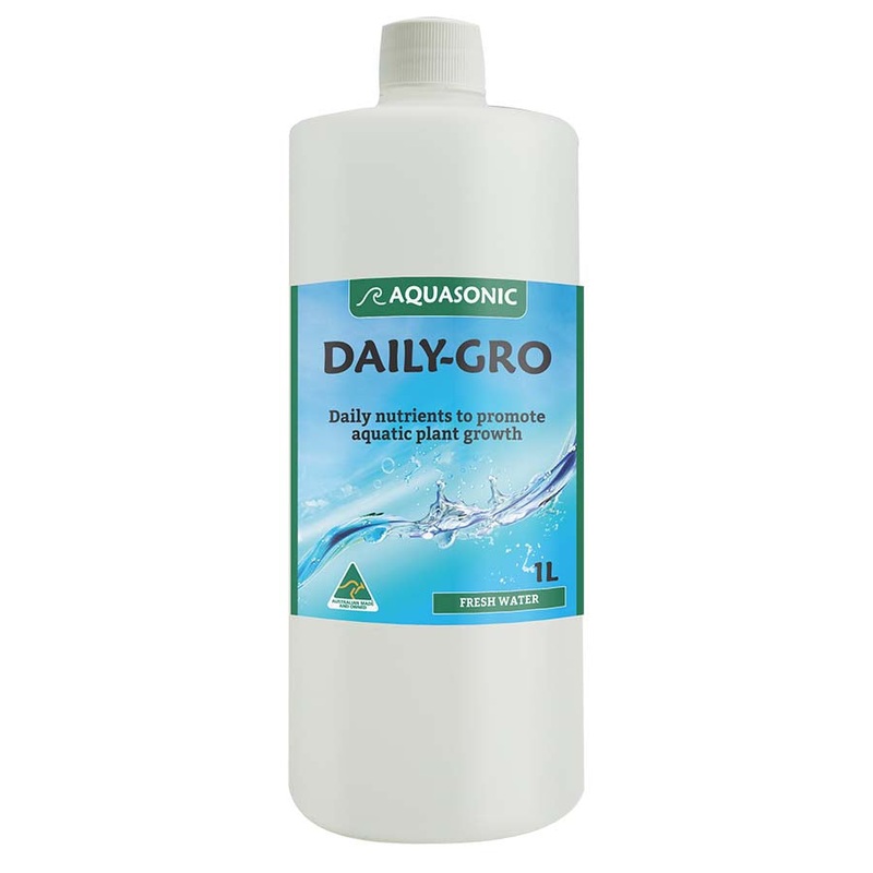 Aquasonic Daily Gro 1 litre – Plant Fertiliser Trace Elements – Australian Made