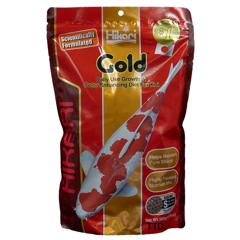 Hikari Gold Small 500g – Goldfish and Koi – 3.5-4mm Floating