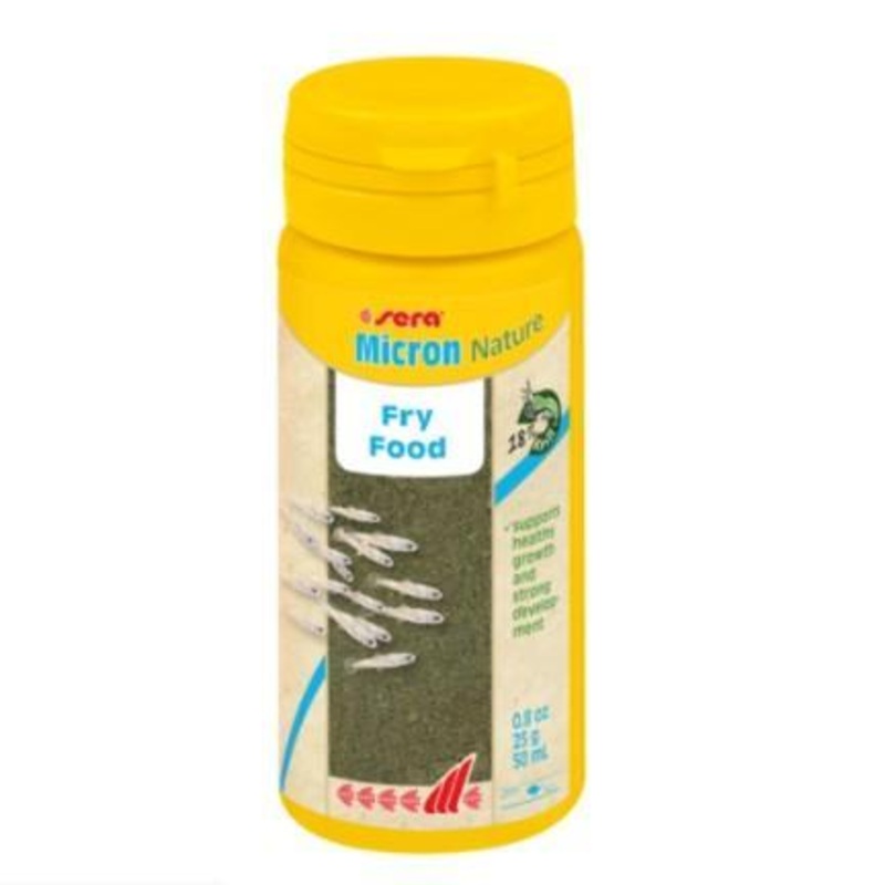 Sera Micron Nature Growth Food for Feeding Fry .8 oz (50 mL)