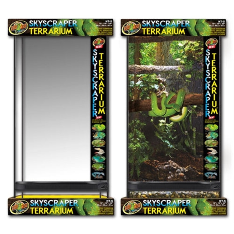 Zoomed Skyscraper Terrarium