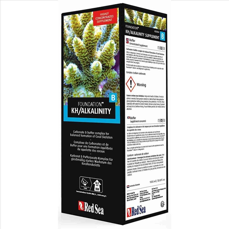 Red Sea Reef Foundation B – KH/Alkalinity Buffer Supplement 500ml