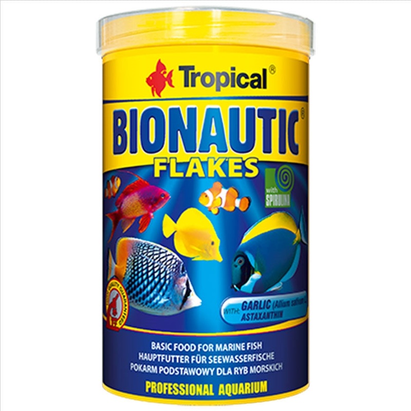 Tropical Bionautic Flake 1000ml 200g Marine Fish Food
