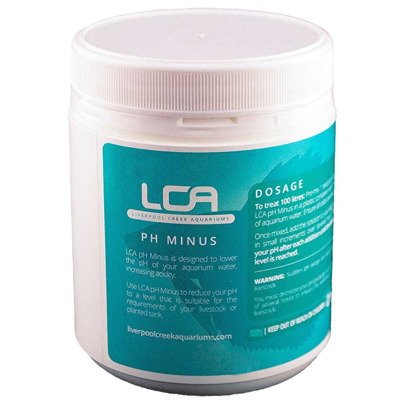 LCA Ph Minus Powder Water Treatments 250g – Liverpool Creek Aquariums