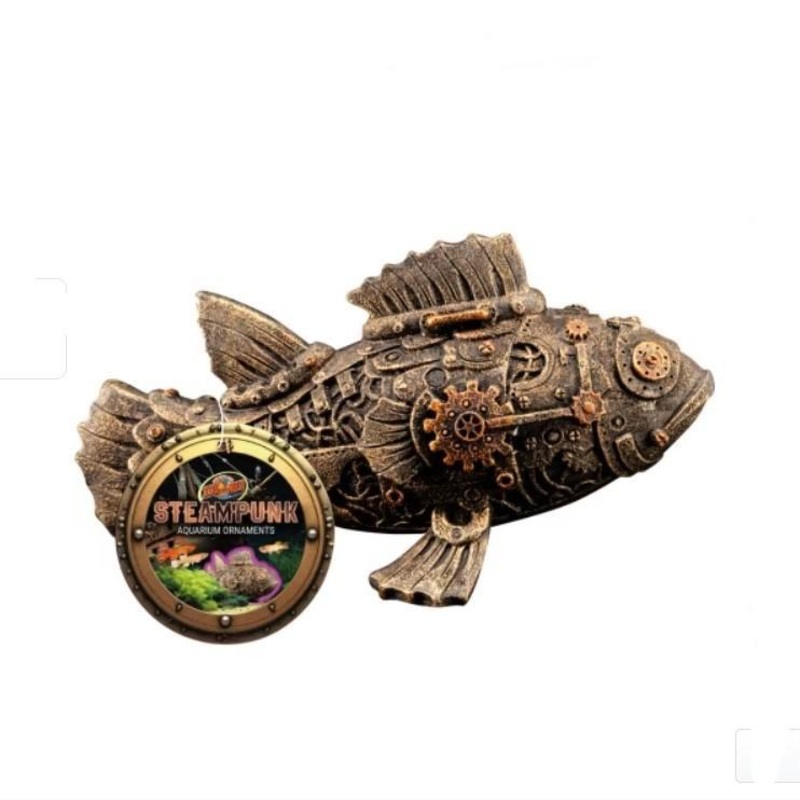 Zoo Med Steampunk Aquarium Ornament – Fish