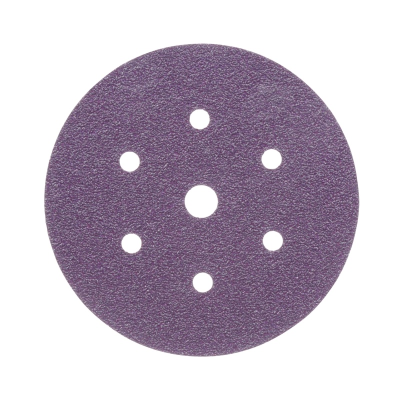 3M Cubitron II Hookit Clean Sanding Abrasive Disc, 31370, 6 in, 40+ grade, 25 discs per carton