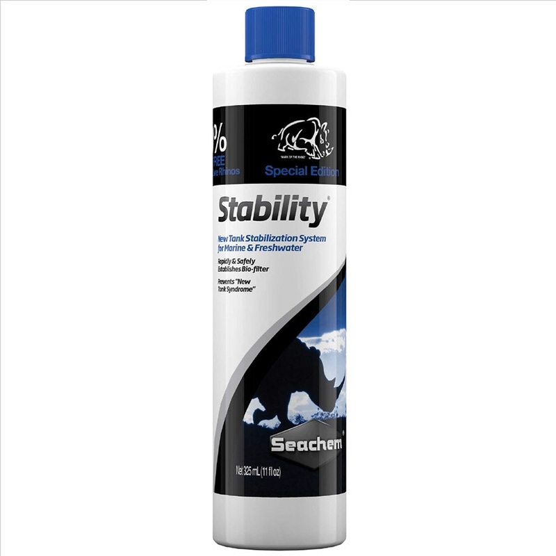 Seachem Stability 325ml – Save the Rhinos